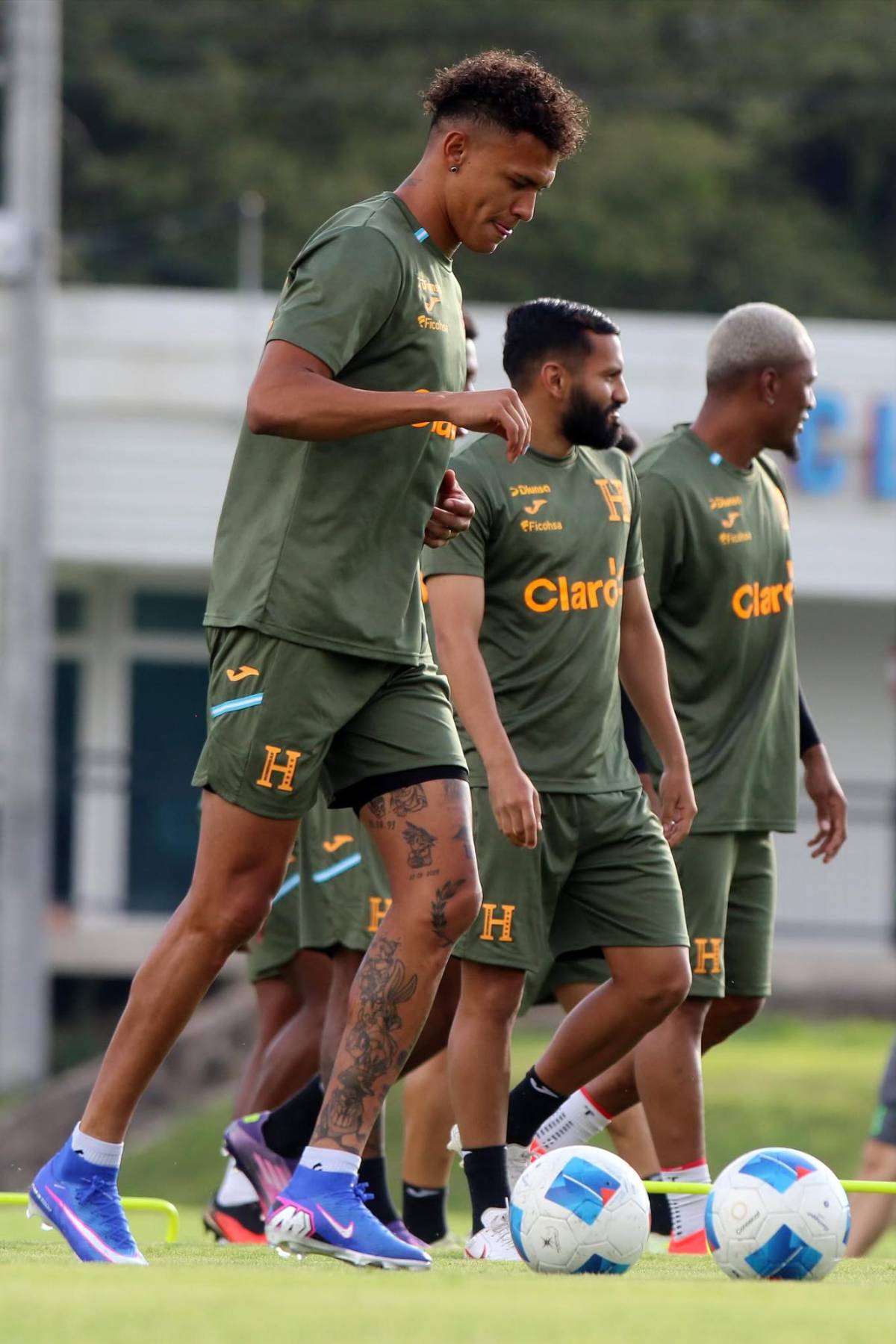 Keyrol fue golpeado y estrella preocupa: así se vivió el tercer entreno de Honduras