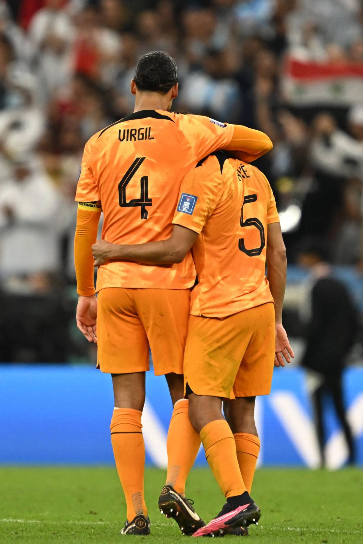 El llanto desenfrenado de Wout Weghorst, Van Dijk y Dumfries despedazados; la burla de Otamendi a Países Bajos