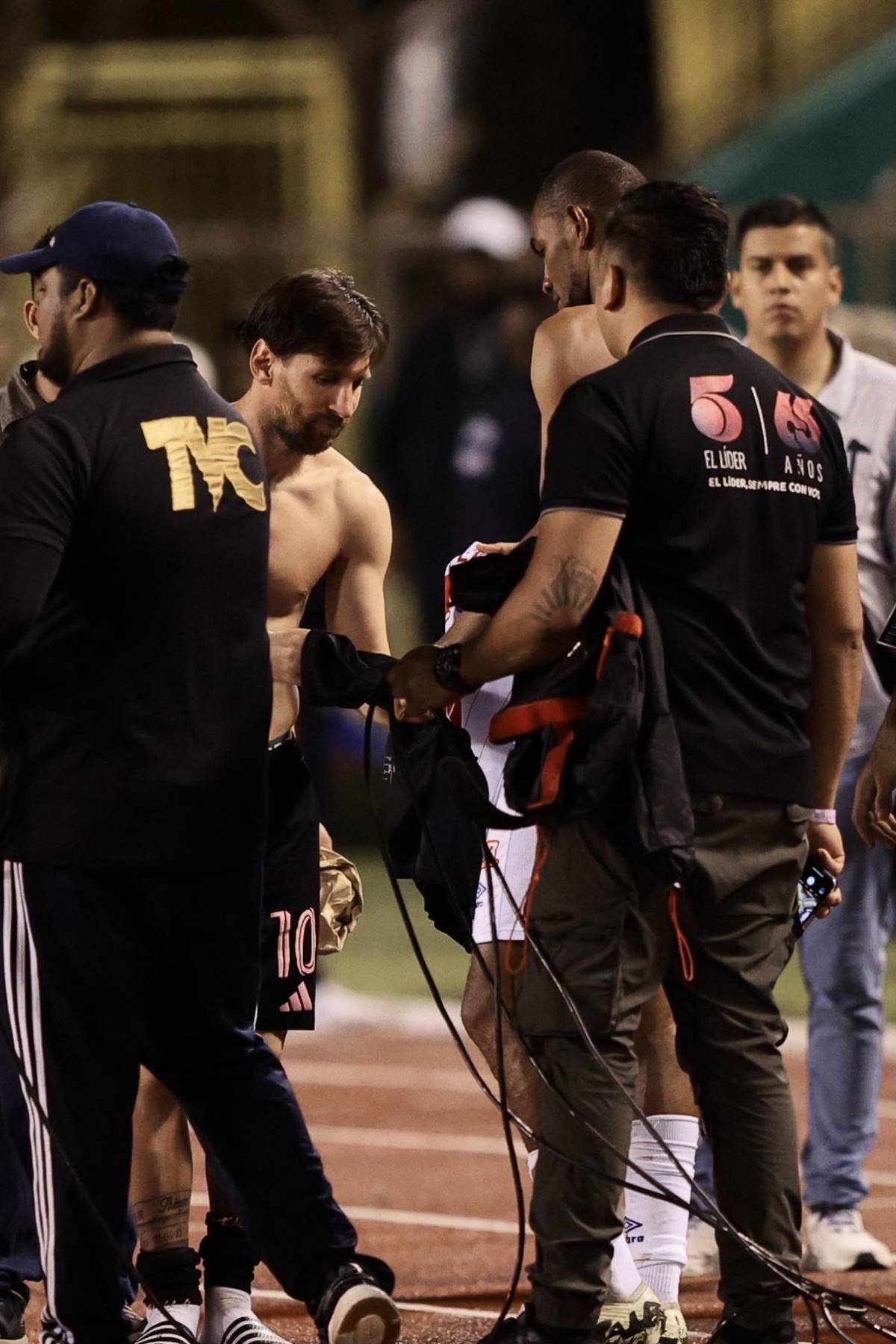 Messi y su noche especial en Honduras, los momentos inolvidables de la estrella del Inter Miami contra Olimpia