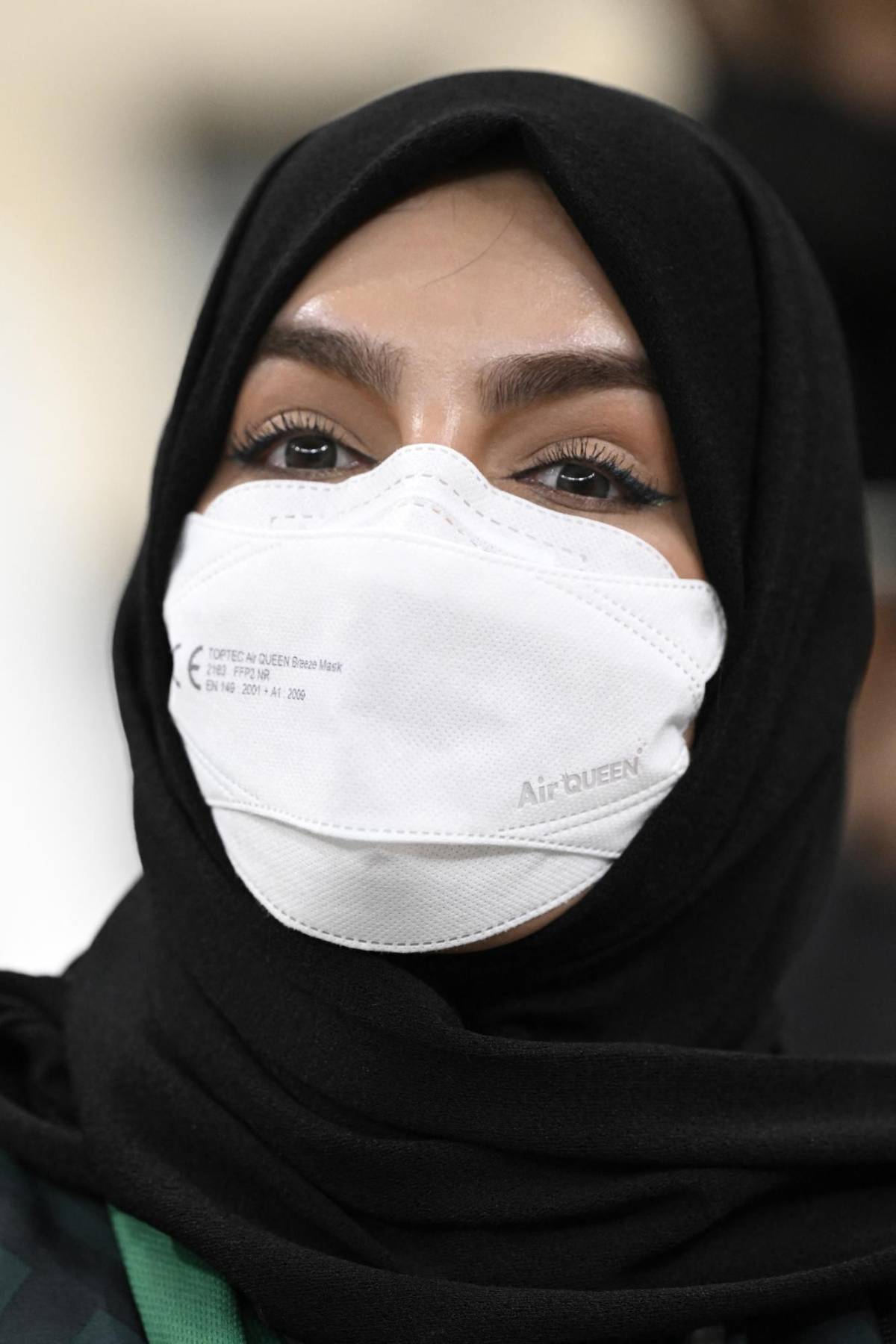 La hermosa qatarí apoyando a Argentina, la despampanante mexicana y las bellas damas de Arabia Saudita