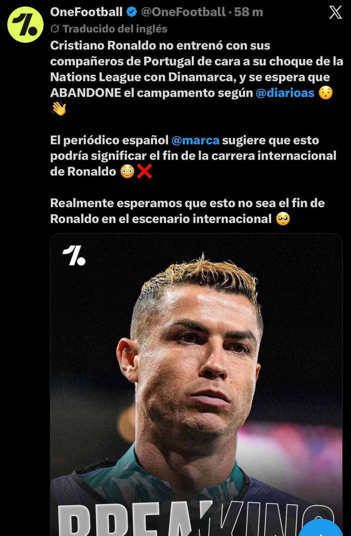 Envidia a Messi: así reacciona la prensa al abandono de Cristiano Ronaldo