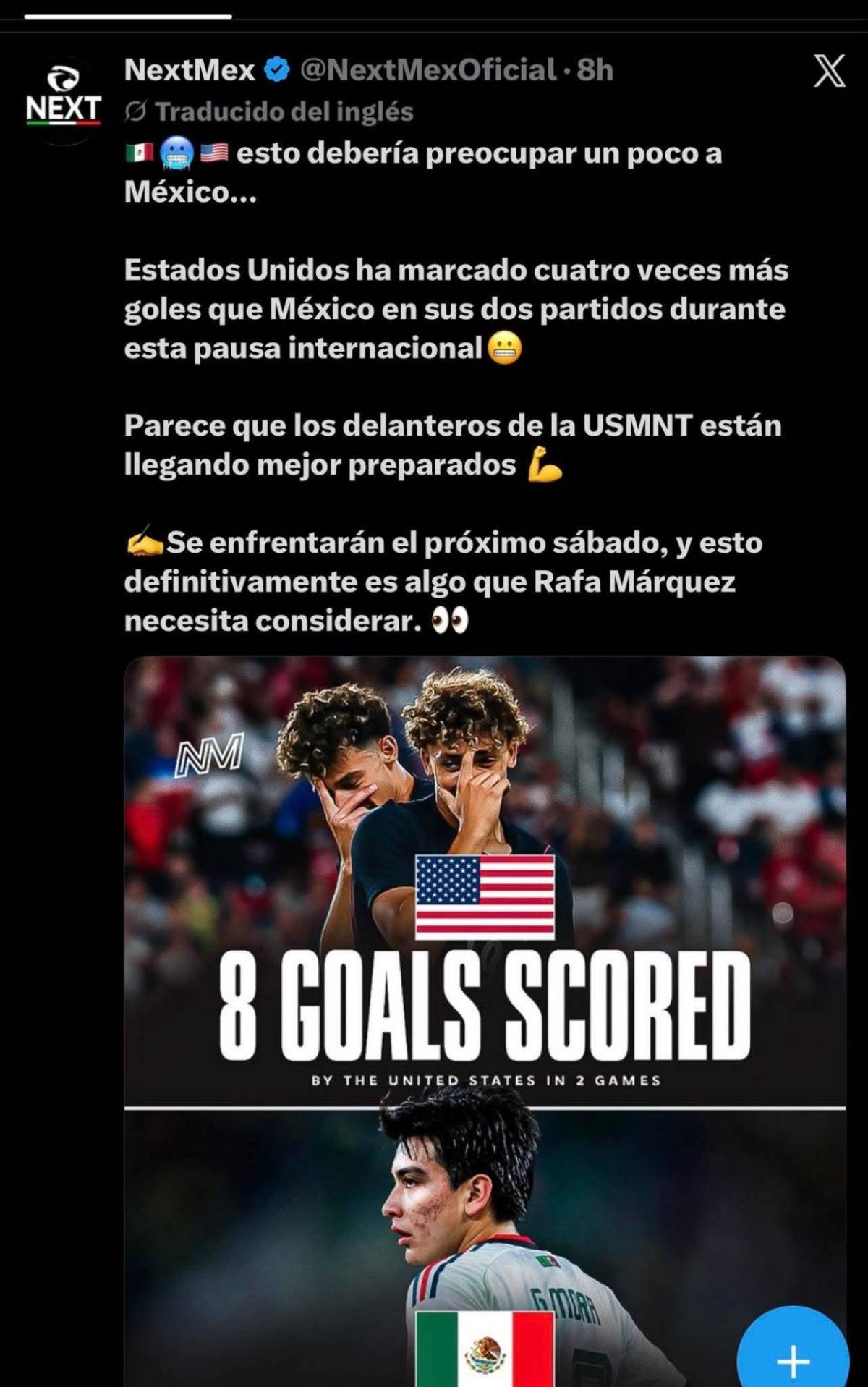 Faitelson y prensa no perdonan a Rafa tras tropiezo de México: No tiene dos selecciones