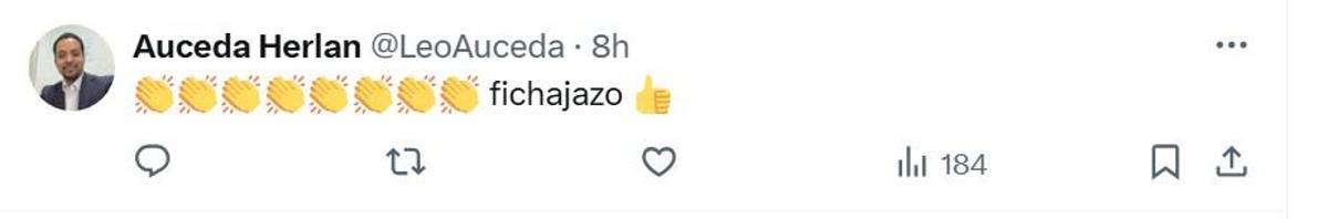 Le pone garra y corazón: aficionados se rinden ante el fichaje de Kervin Arriaga con el Levente