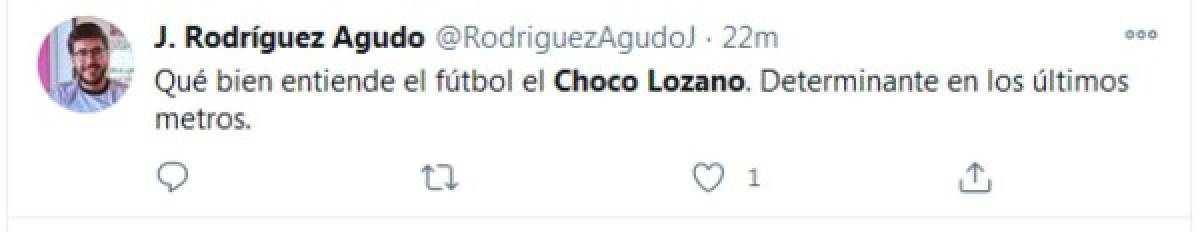 'Exhibición' y 'fulminante': Lo que dicen los medios tras el gol y las asistencias del Choco Lozano