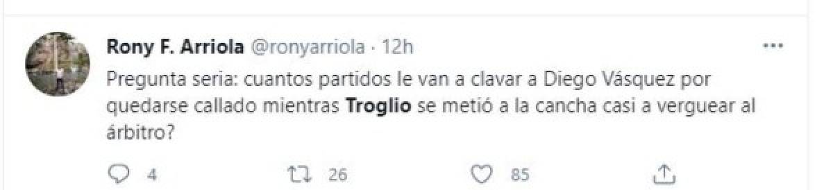 Lo que dicen: explosión de Pedro Troglio tras derrota ante Motagua rompió fronteras en las redes sociales