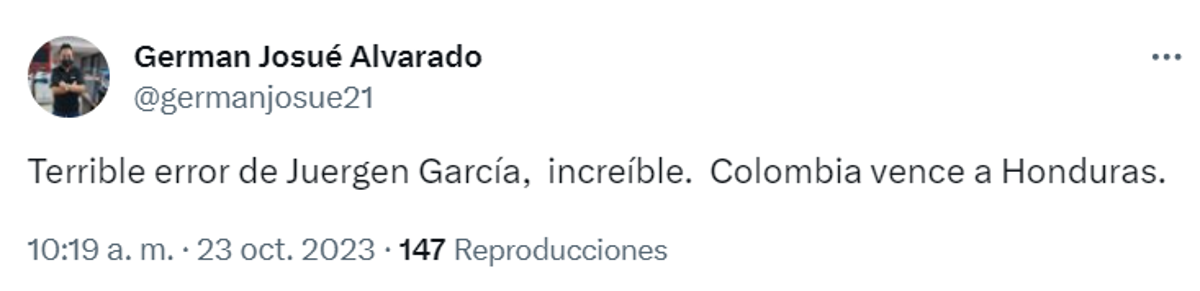 ¡Ya veían la derrota! Periodistas reaccionan por la triste presentación de Honduras en los Juegos Panamericanos 2023