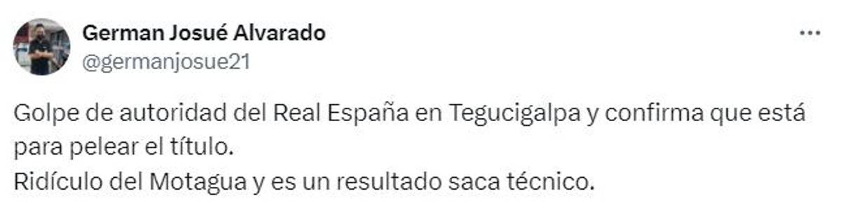La prensa se rinde ante Real España tras humillar a Motagua y lo que dicen sobre Diego Vázquez: “Que continúe el circo”