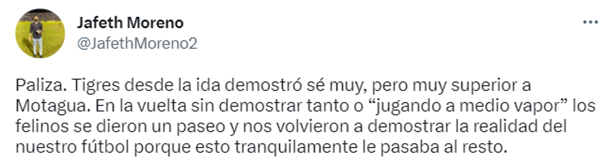 Periodistas hondureños reaccionan tras la paliza que sufrió Motagua ante Tigres: “Vergonzoso, papelón; la realidad de nuestro fútbol”