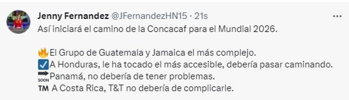 Así reacciona la prensa de Honduras tras conocer los rivales en la eliminatoria del Mundial 2026: “Regalito”