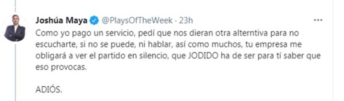 La fuerte riña entre periodista de Fox Sports y su colega: ''Qué jodi** ha de ser para ti saber lo que provocas''