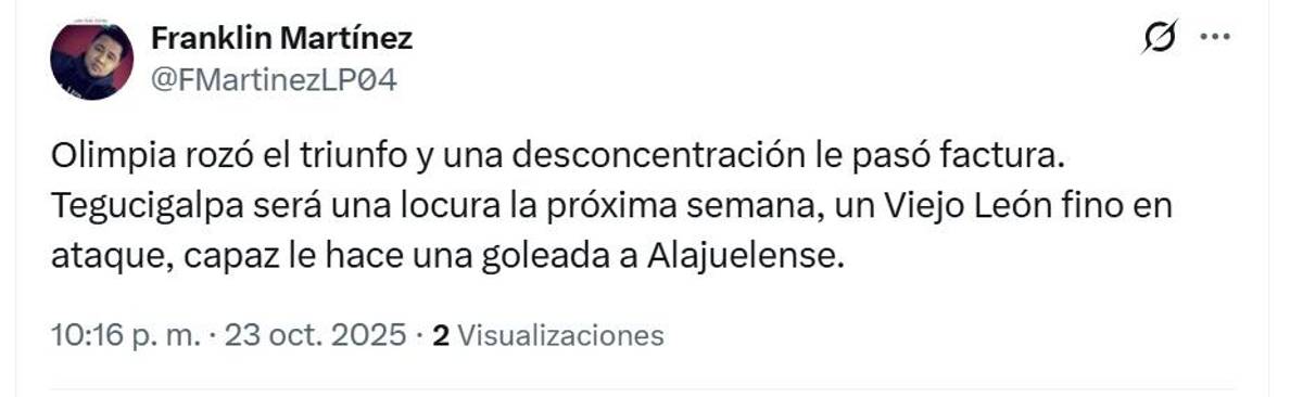 Olimpia se lleva la ventaja, el Morera Soto es de entrenamiento para el León: la prensa catracha y tica opinó con el Alajuelense vs Olimpia