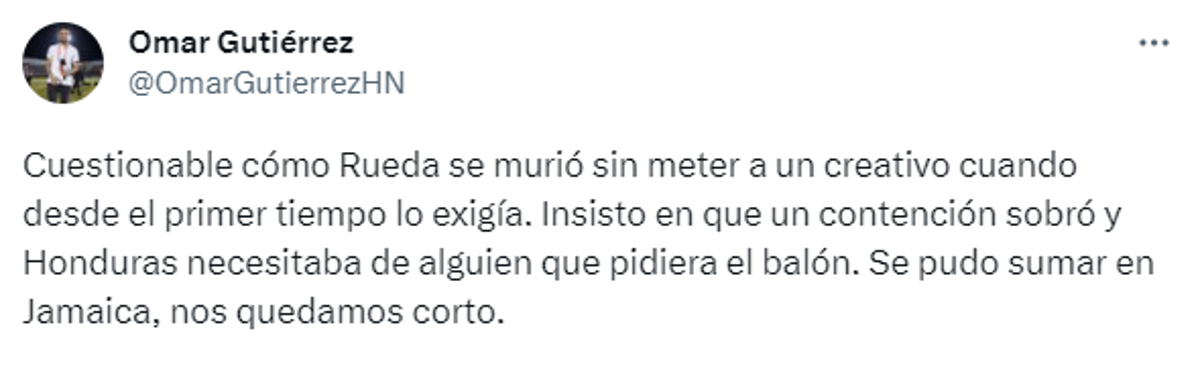 Así reaccionan los periodistas tras la nueva derrota de Honduras en Jamaica por la Liga de Naciones