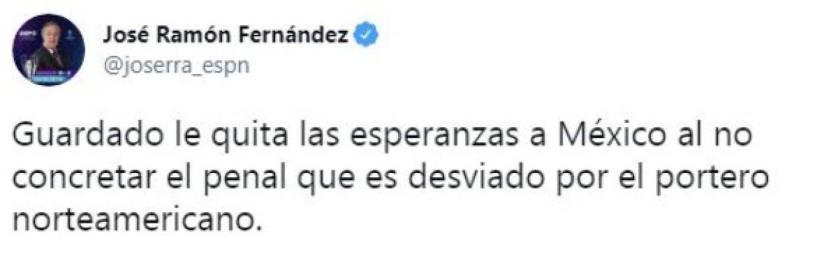 ¡Quieren al Chicharito! Periodistas mexicanos atizan contra el arbitraje tras derrota ante EUA: 'Fracaso'