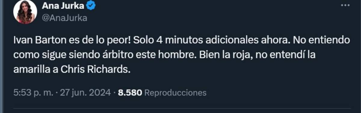 Destrozan a Iván Barton tras el batacazo de Panamá a USA: “Además de malo es un sinvergüenza”