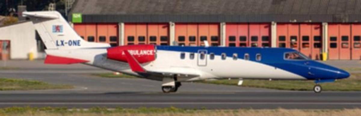 Regresó a Italia y mensaje de Georgina Rodríguez: Así es el avión ambulancia en que se trasladó Cristiano Ronaldo