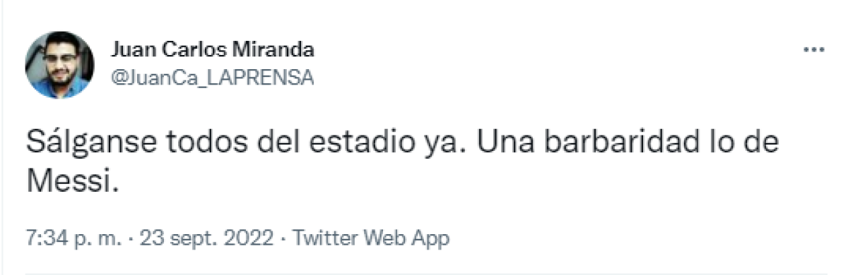 Periodistas reaccionan tras el baile que le dio Argentina a Honduras en Miami y por lo que ocurrió al final con Messi