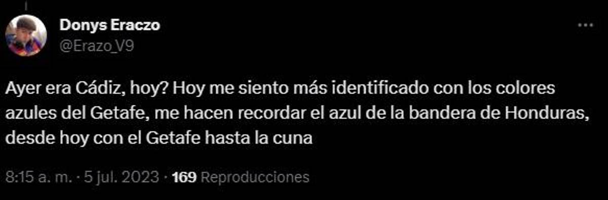 ”En Honduras celebraremos tus goles”, “Con grandeza, “Choco” Lozano”: Afición hondureña reacciona al fichaje del catracho por el Getafe