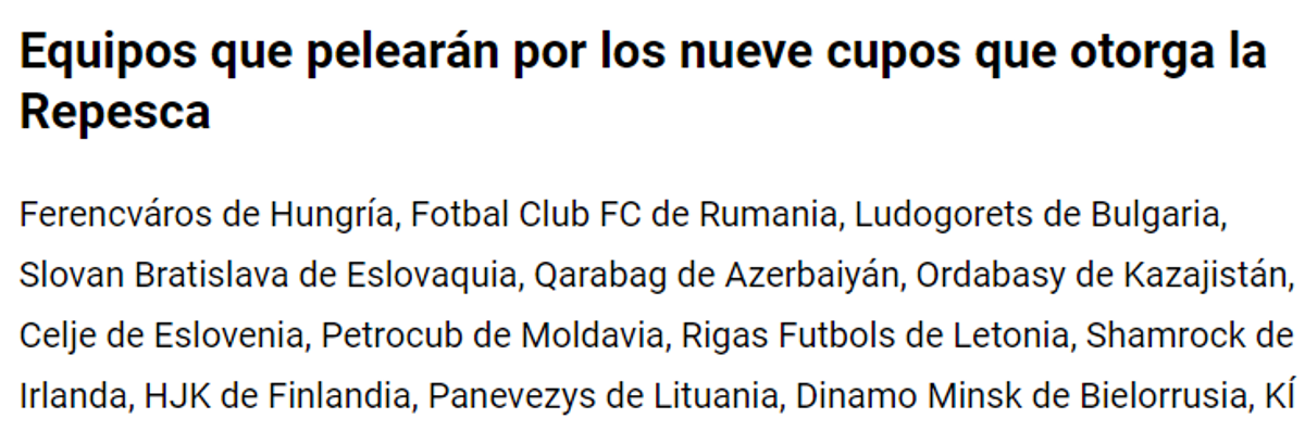 ¡Lleno de clubes chicos! Los inéditos equipos que jugarán la Champions League 24-25: hace no mucho jugaban la ‘B’