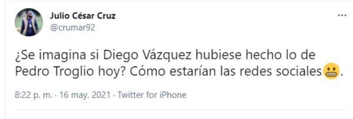 Lo que dicen: explosión de Pedro Troglio tras derrota ante Motagua rompió fronteras en las redes sociales