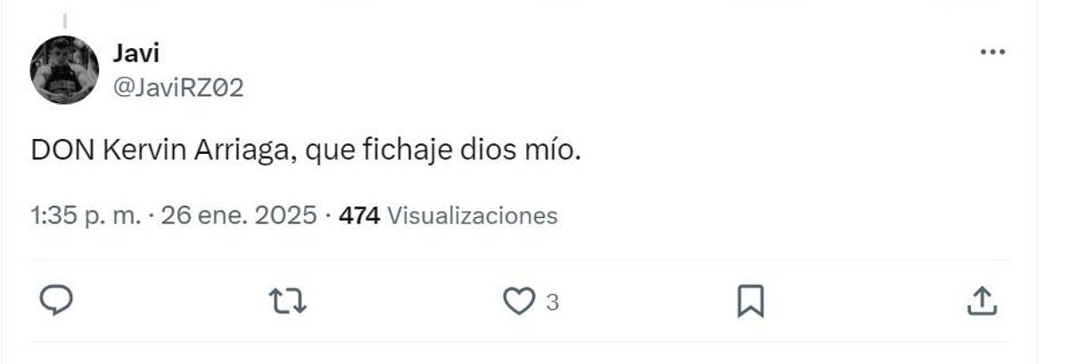 “Estoy enamorado del fichaje de Kervin Arriaga”: aficionados del Zaragoza y periodistas llenan de elogios al hondureño tras victoria contra Málaga