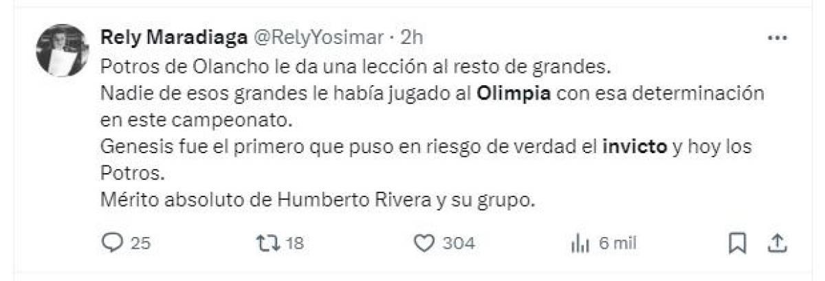 “Hasta que Olimpia lo vuelva a superar”, “Olancho enterró el invicto”: Prensa hondureña reacciona al batacazo de Potros