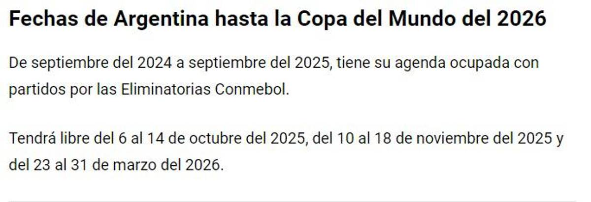 La Finalissima recibe duro golpe: el motivo por el que España - Argentina no se jugaría en el 2025