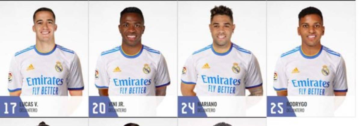Sorpresa con Bale: Real Madrid publica los dorsales oficiales de sus jugadores para la temporada 2021-22
