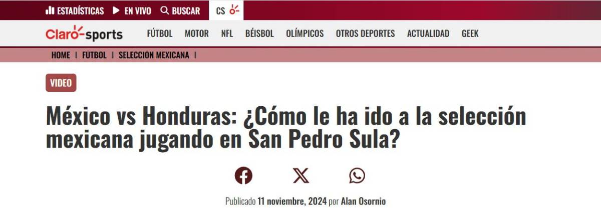 Chino Huerta, Oswaldo Sánchez, arbitraje y “el Morazán, una pesadilla”: así palpita la prensa mexicana el juego contra Honduras