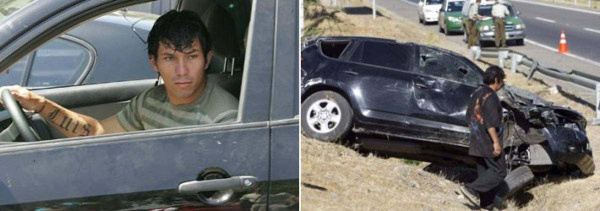 Choques de muerte: Futbolistas que excedieron el límite de velocidad y destruyeron sus lujosos autos