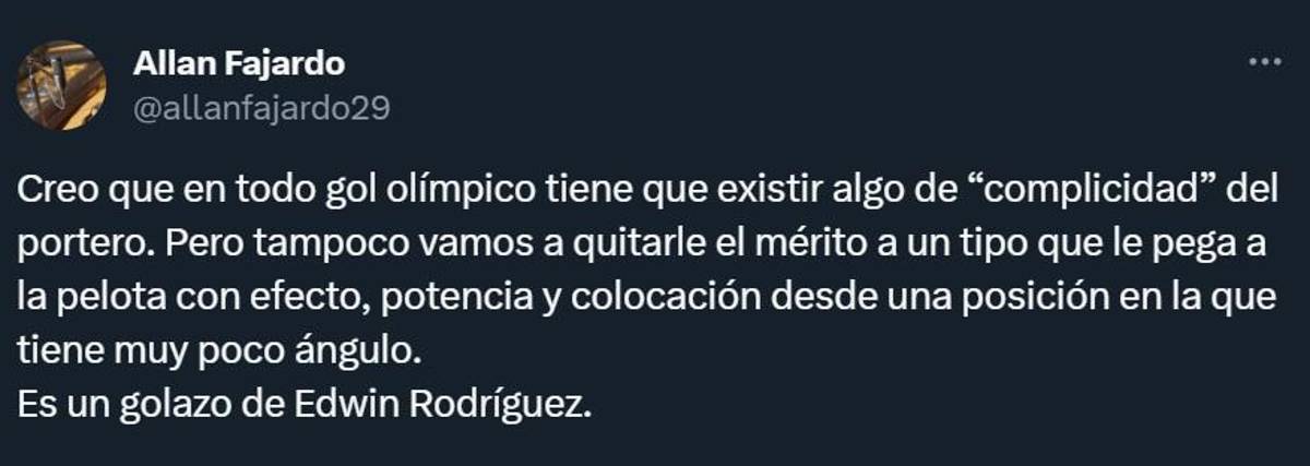 “Descomunal”, “Memorable”: Prensa de Honduras e internacional se rinde ante golazo olímpico de Edwin Rodríguez