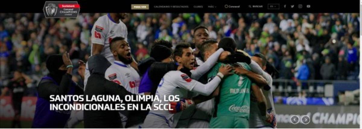 Concacaf pone a Olimpia entre los 'incondicionales' en la Liga Campeones