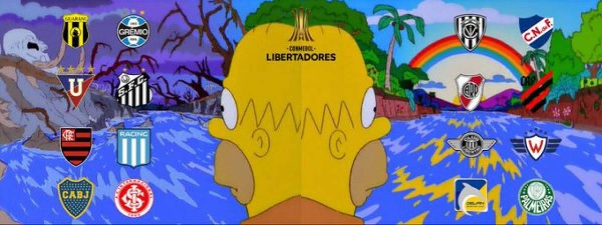 Boca Juniors, Racing y River Plate, víctimas de los memes tras el sorteo de la Copa Libertadores