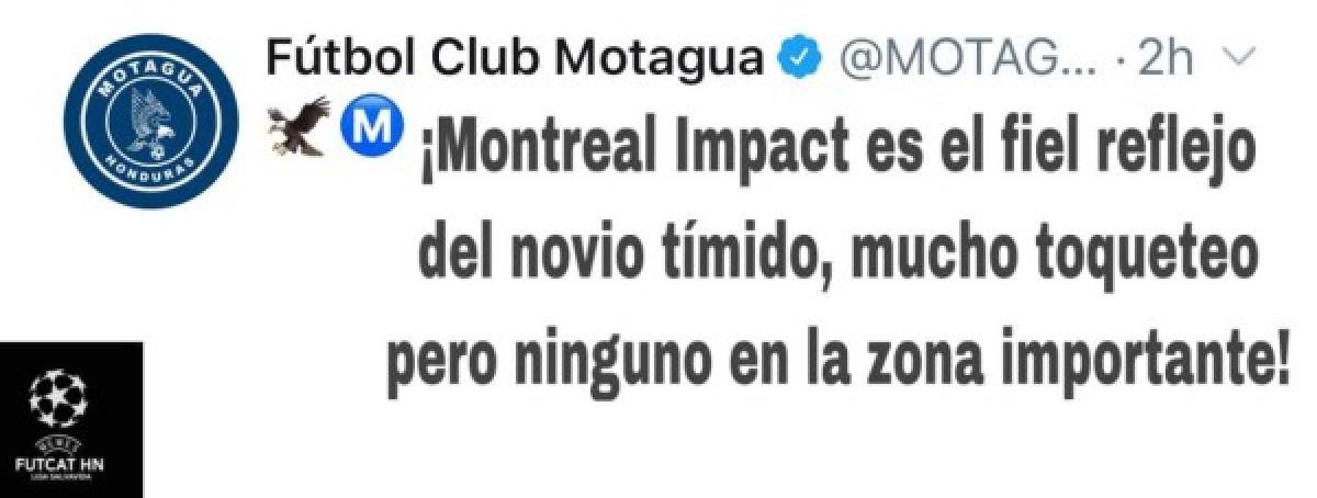 ¿Por qué contra Motagua? Olimpia gana a Impact Montreal y despedazan con memes a las águilas