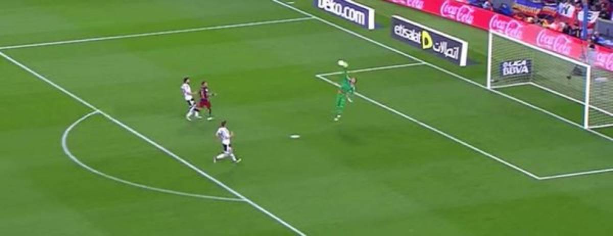 Las acciones más destacadas de la derrota parcial del Barcelona ante el Valencia