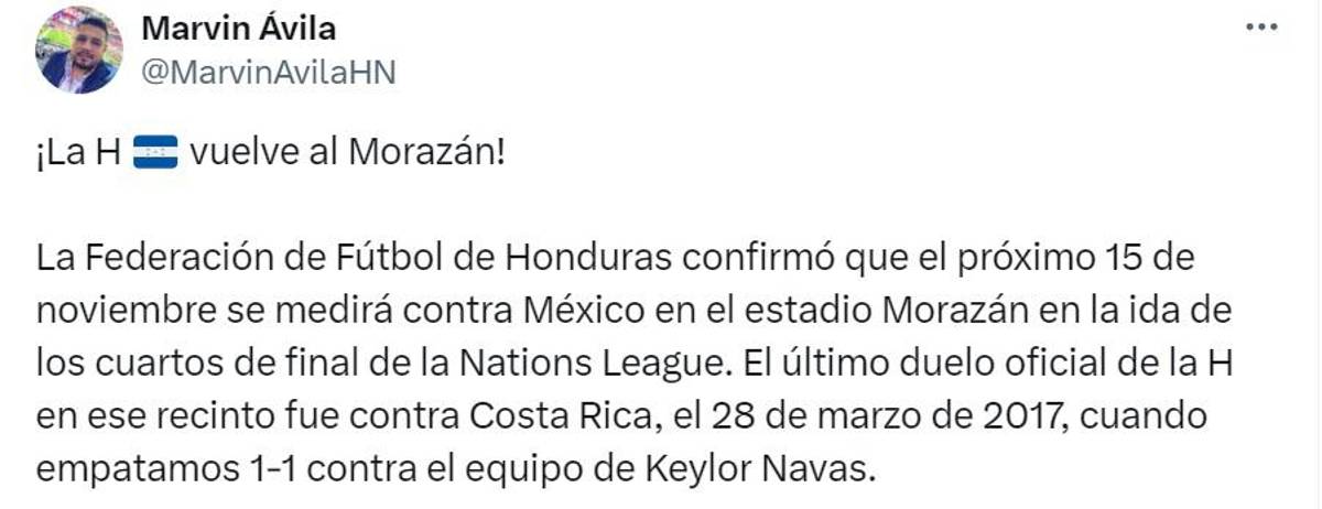 “Hacer que el estadio Morazán vuelva a sepultar a los mexicanos”: así informa la prensa de Honduras y México sobre el juego de ida