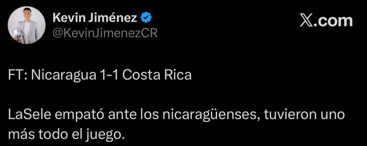 No era penal Nos bailaron: así reacciona la prensa al empate de Costa Rica ante Nicaragua ¿Qué dijo Chepebomba?