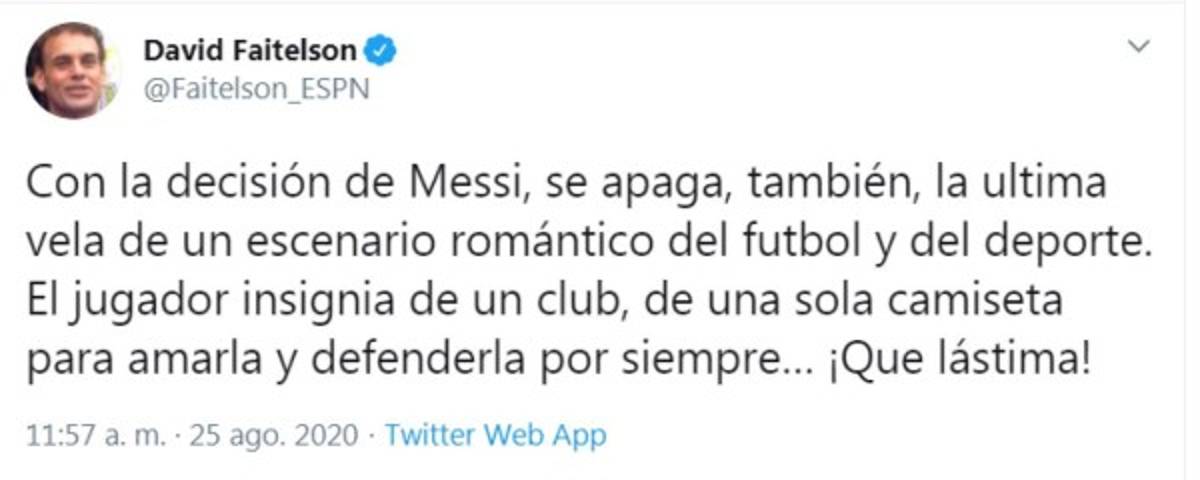 ''Le tocaron a Suárez y hoy avisa que se quiere ir del Barcelona'': la reacción de los periodistas ante la eventual marcha de Messi