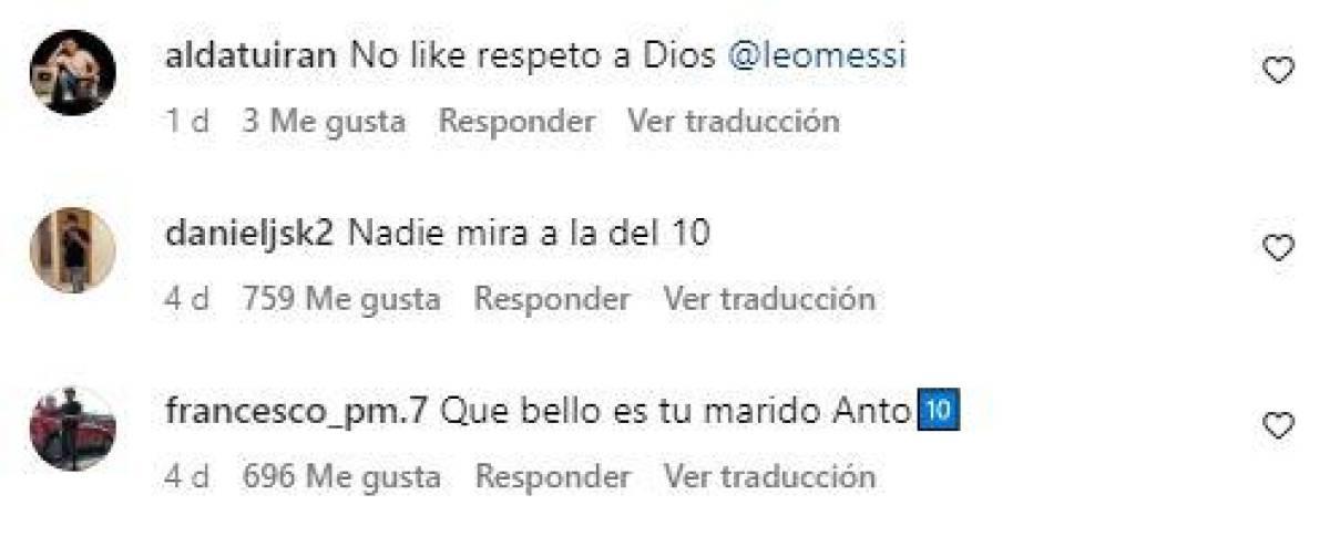 La respuesta que dan los fanáticos de Messi a las últimas fotos de Antonela ¿Es la mujer más respetada del mundo?