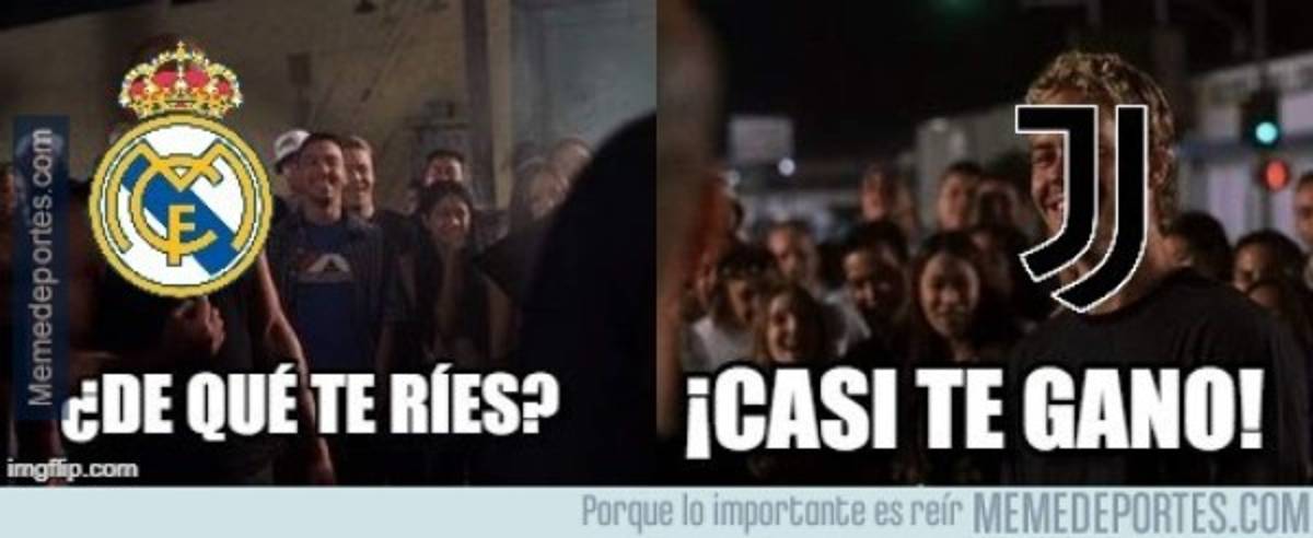 ¡No perdonan! Los nuevos memes del polémico triunfo del Madrid sobre la Juventus en Champions