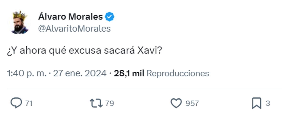 Xavi se va del Barcelona en junio y la prensa reacciona: “Se acabó la farsa; adiós a LaLiga”