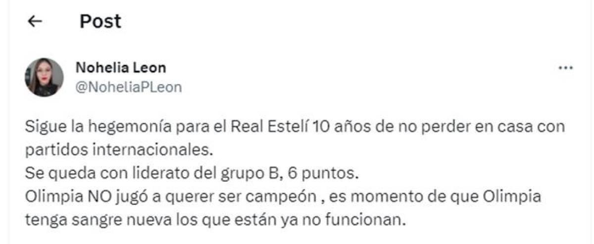 “Se esfuma el Real Madrid de Centroamérica”, “papelón” y “bochorno”: la reacción de la prensa a la derrota de Olimpia ante Estelí