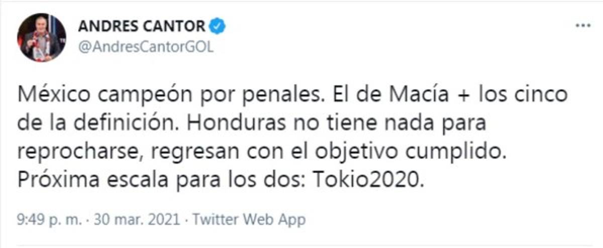 Así reaccionan los periodistas al trabajo de Honduras en el Preolímpico: ''Llegó menospreciado y fue el gran ganador''