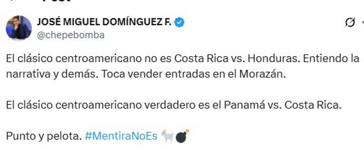 Lo que dicen en Costa Rica previo a la batalla: Día para romper y cambiar la historia en Honduras; el verdugo de técnicos mexicanos