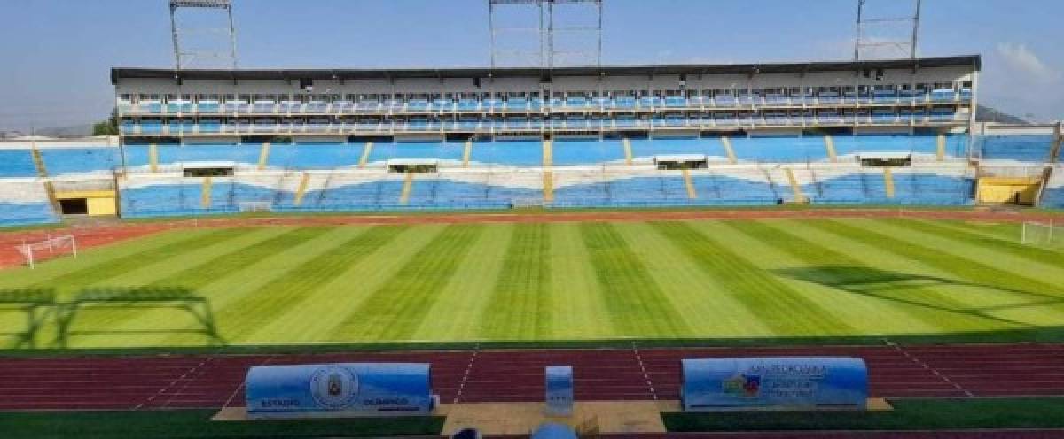 ¡Como mesa de billar! El Olímpico tiene una nueva cara para recibir a la Selección de Honduras frente a EUA