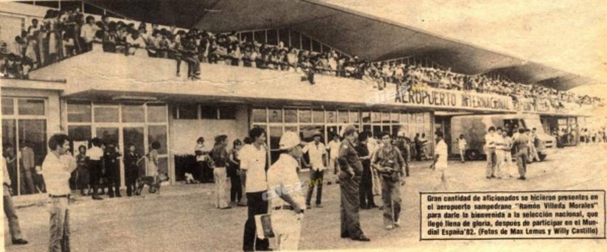 Publican foto inédita de seleccionados hondureños del 82 y otras imágenes que quizá no habías visto