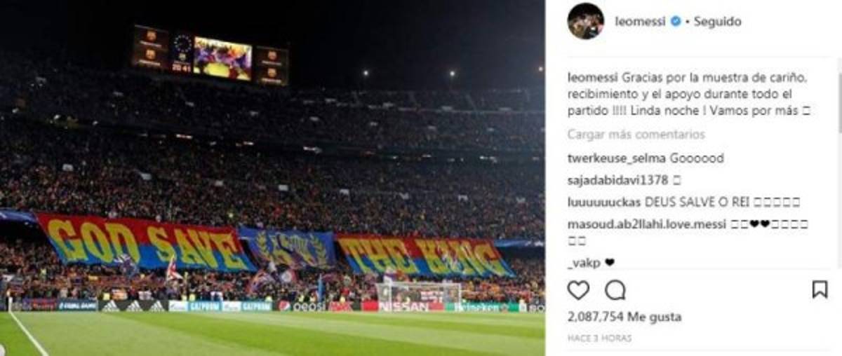 El mensaje de Lionel Messi tras eliminar al Chelsea en la Champions