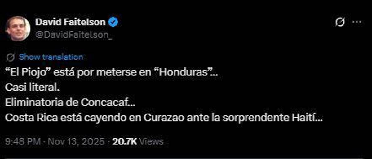 Vergonzoso, Somos el hazmerreír: señalan al culpable de la caída de Honduras ante Nicaragua en la Eliminatoria
