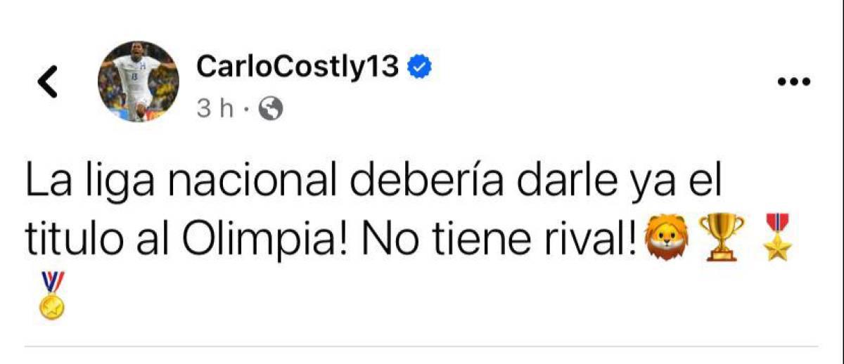 “Solo Olimpia supera al Olimpia”: Carlo Costly envía rotundo mensaje; esto se dice el nuevo récord del León
