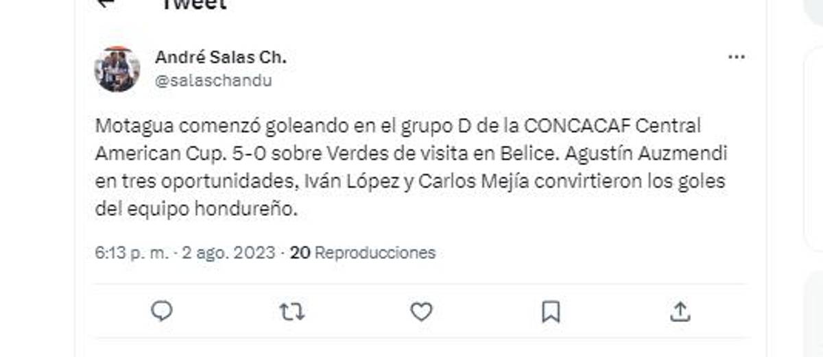 Auzmendi enloquece las redes: Así hablaron periodistas y aficionados del hattrick del atacante de Motagua
