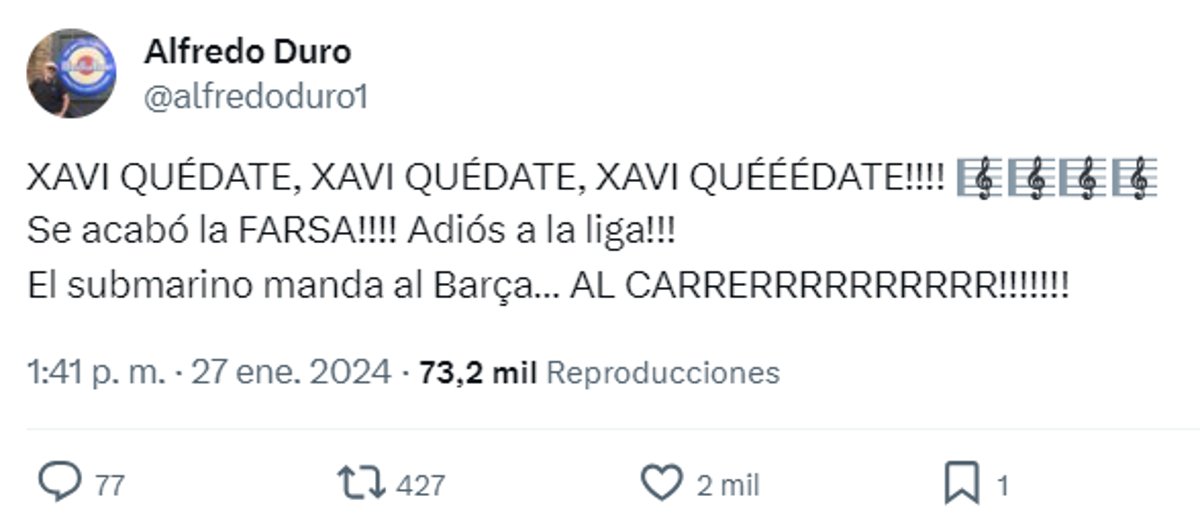 Xavi se va del Barcelona en junio y la prensa reacciona: “Se acabó la farsa; adiós a LaLiga”